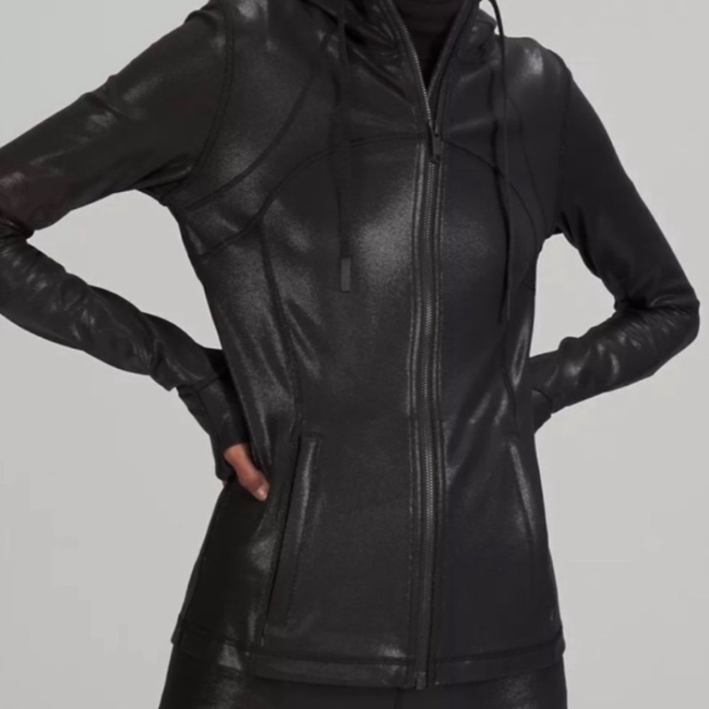 Lululemon Faux Leather Jacket